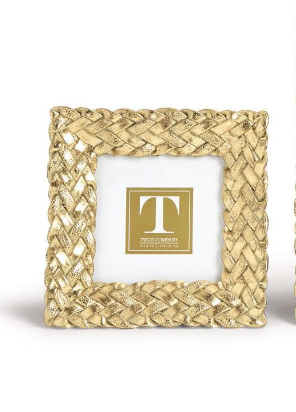 Tresse d'Or  Braid Pattern Photo Frame