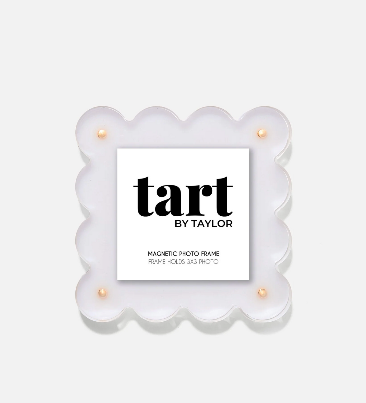 White Mini Acrylic Picture Frame