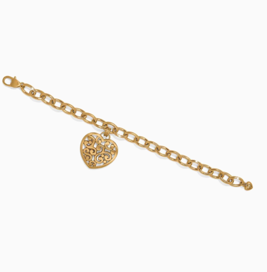 Contempo Medallion Heart Bracelet