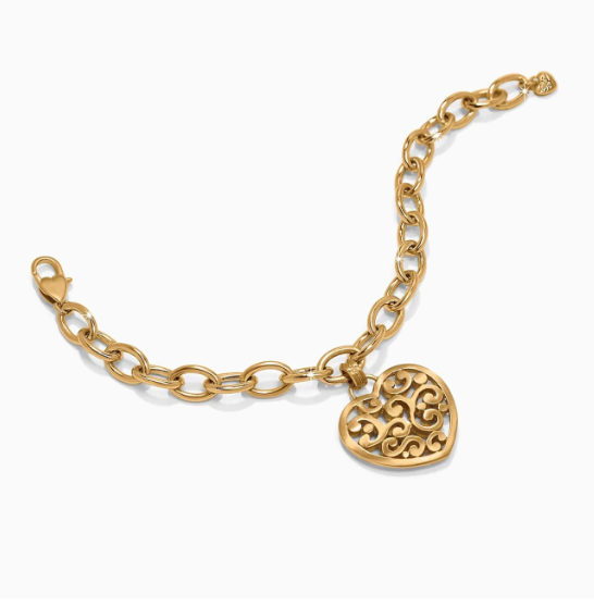 Contempo Medallion Heart Bracelet