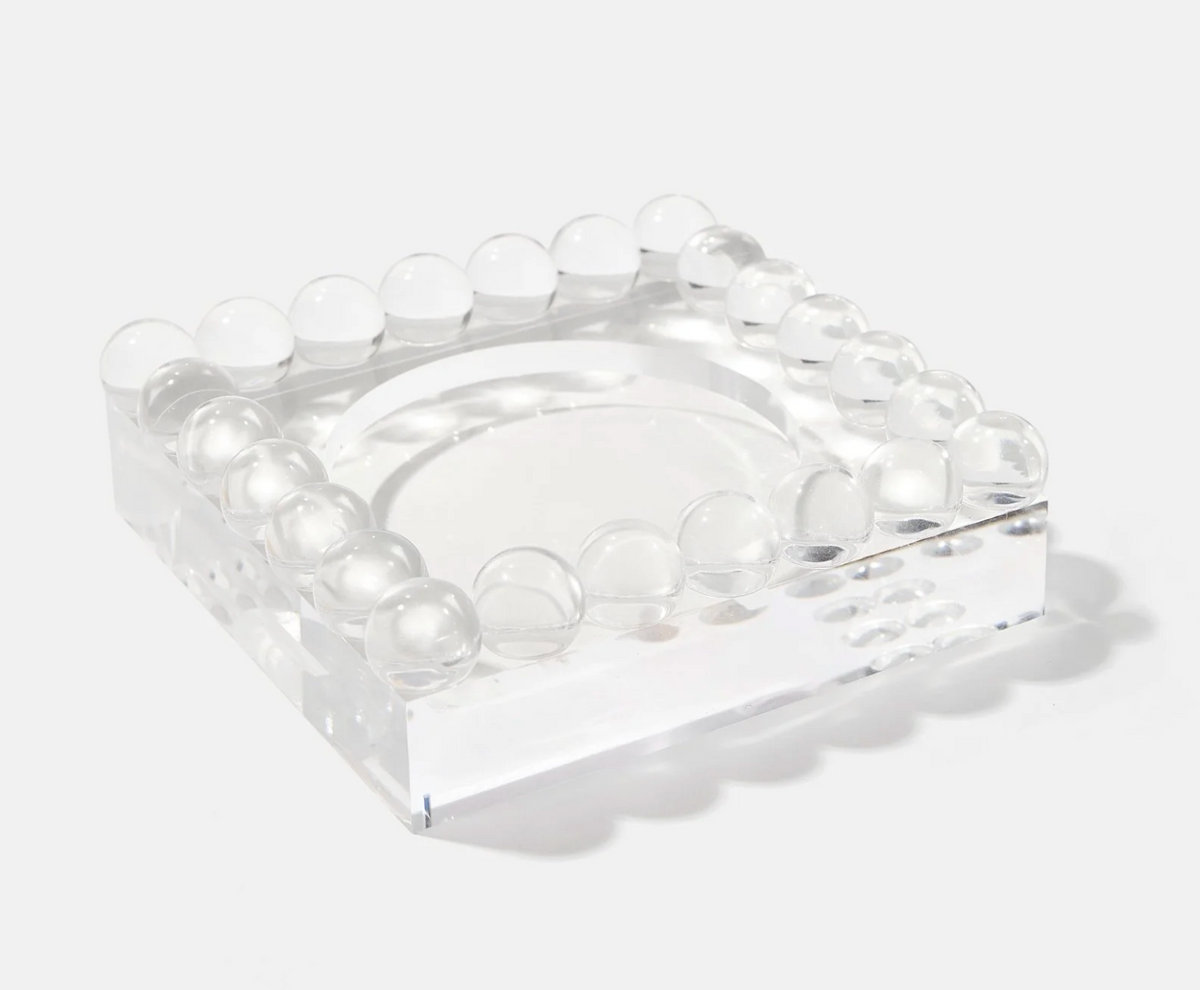 Small Bubble Lucite Tray