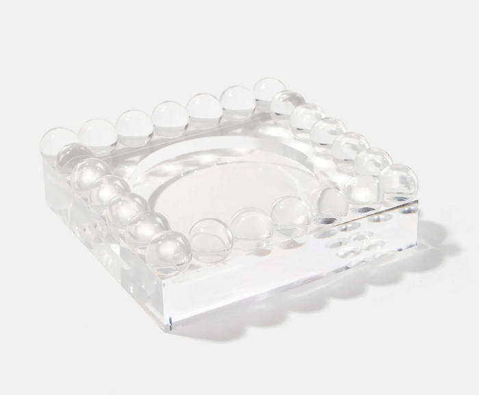 Small Bubble Lucite Tray