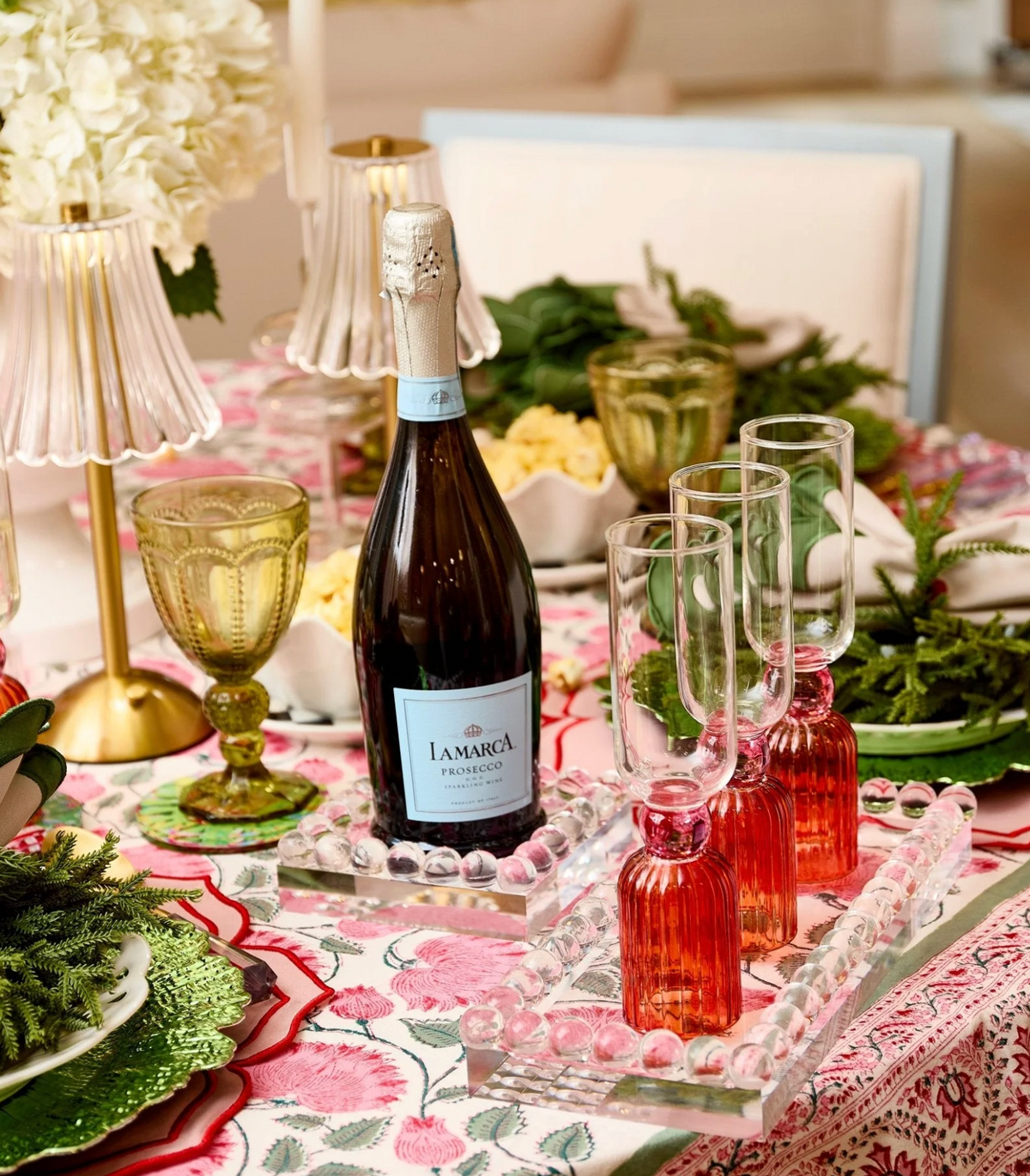 Small Bubble Lucite Tray