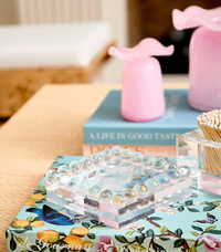 Small Bubble Lucite Tray