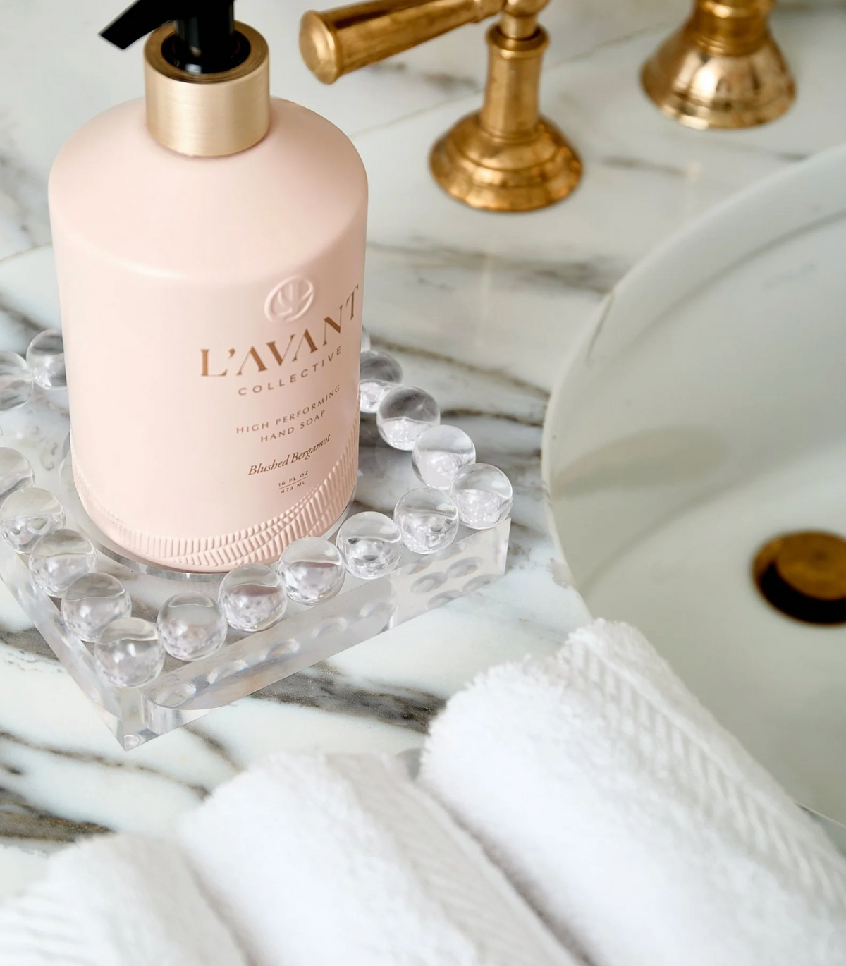 Small Bubble Lucite Tray