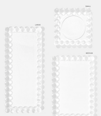 Small Bubble Lucite Tray