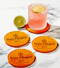 Pop The Bubbly Coaster-Set of 2