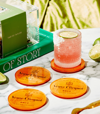 Pop The Bubbly Coaster-Set of 2