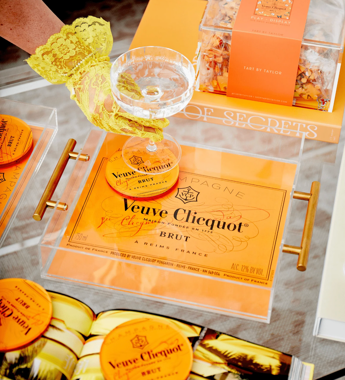 Pop The Bubbly Large Tray