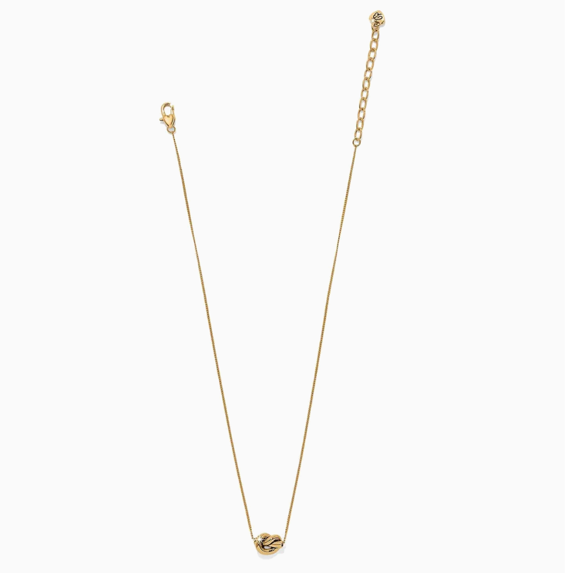 Interlok Single Knot Mini Necklace