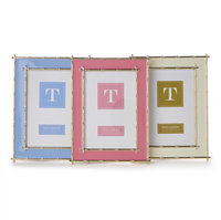 Gold Bamboo Edge 4" x 6" Metal Frame