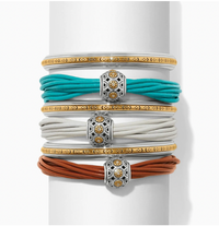 Mosaic Cerrillos Leather Bracelet