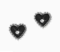 Pretty Tough Amour Heart Post Earrings