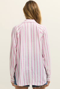Perfect Linen Striped Top
