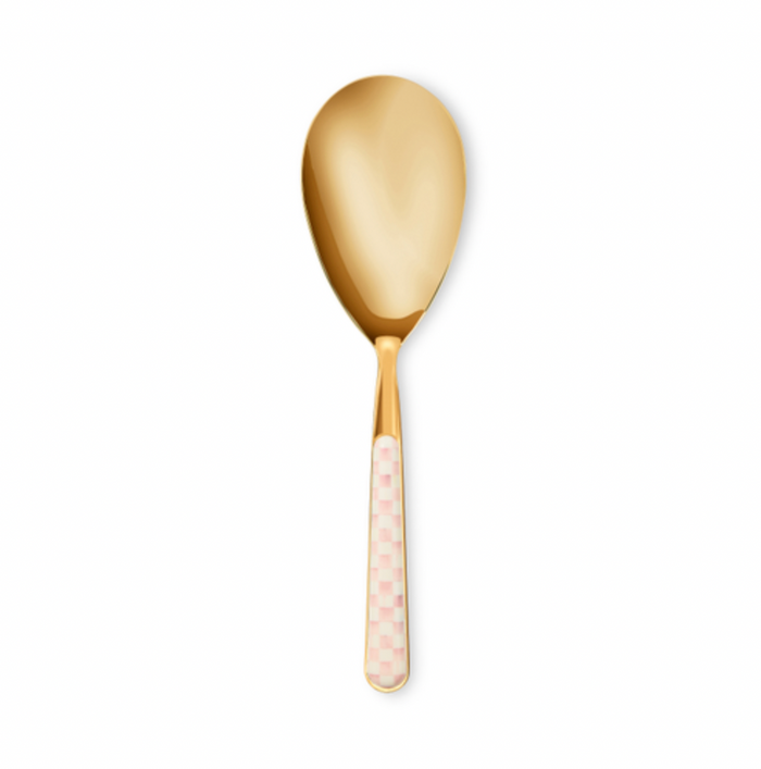 Rosy Check Bistro Serving Spoon