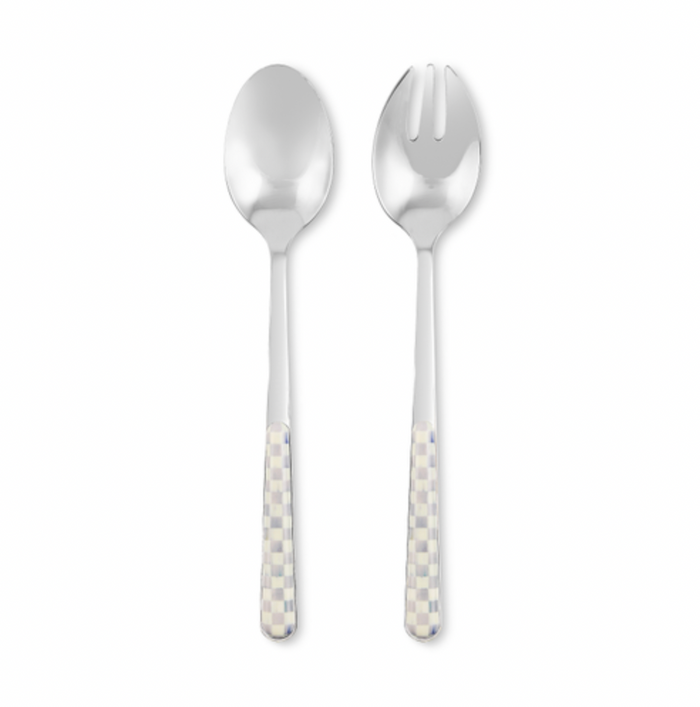 Sterling Check Bistro Salad Serving Set