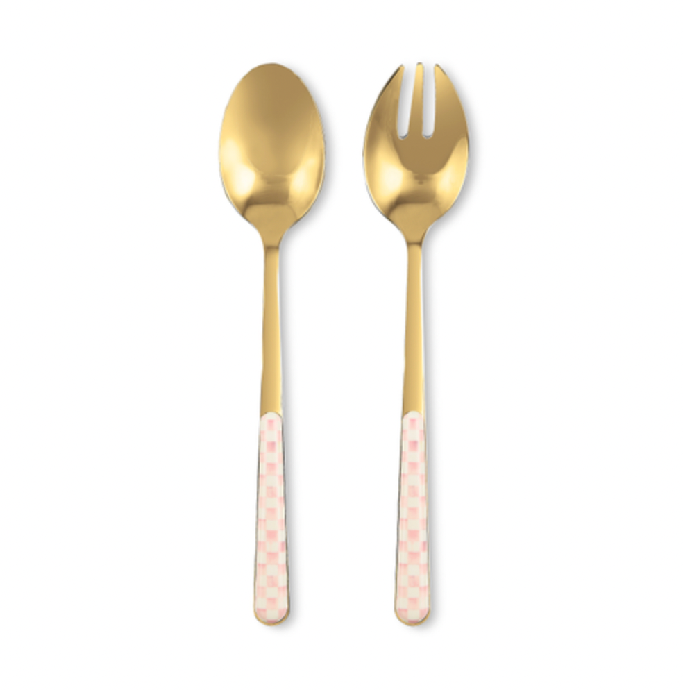 Rosy Check Bistro Salad Serving Set