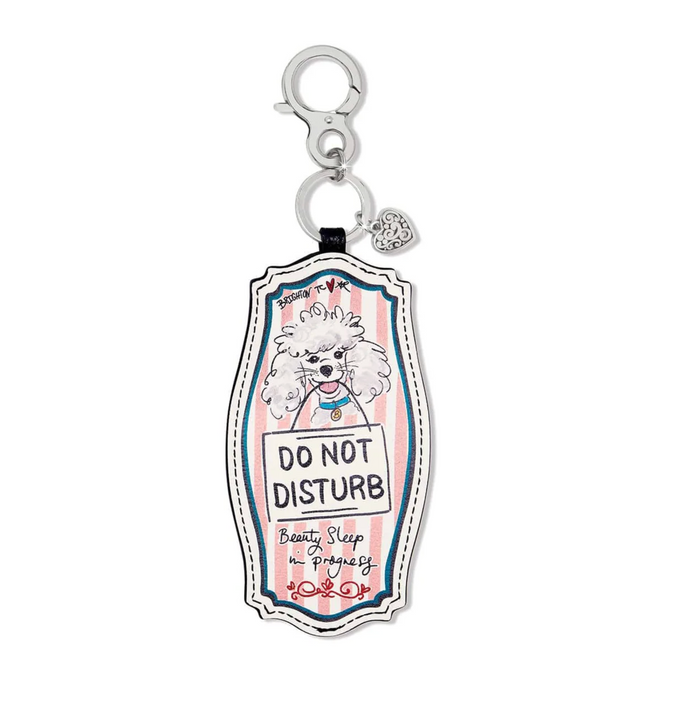 California Dreaming Do Not Disturb Handbag Fob Charm