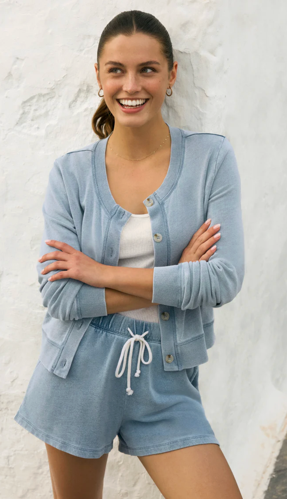 Hunter Knit Denim Short