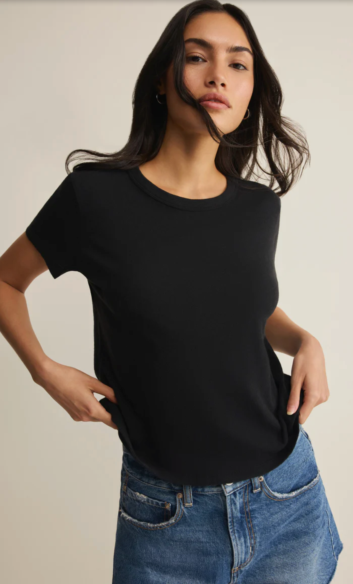 Junie Slub Tee Shirt