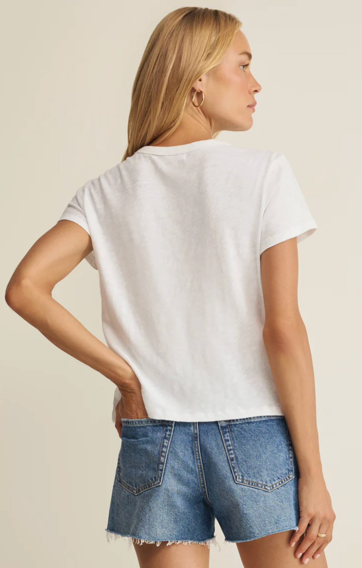 Junie Slub Tee Shirt