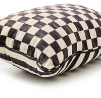 Courtly Check Printed Outdoor Lumbar Pillow