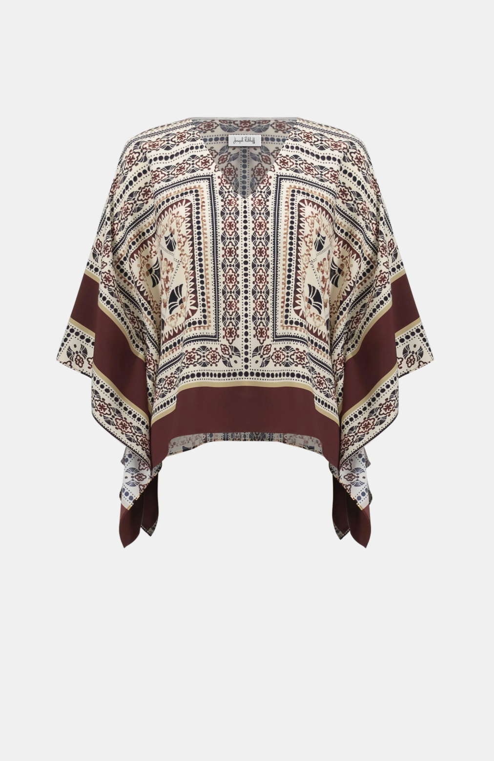 Georgette Printed Poncho Top