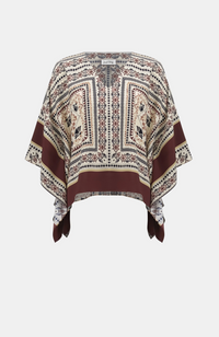 Georgette Printed Poncho Top