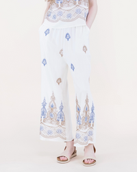 Royal Artisan Two Tone Embroidery Trousers