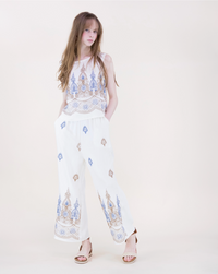Royal Artisan Two Tone Embroidery Trousers