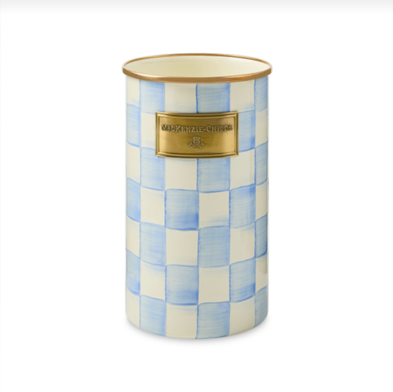 Sky Check Utensil Holder