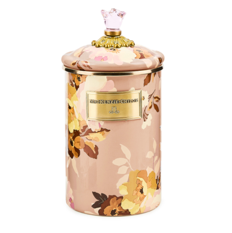 WILD ROSE SLATE RED CANISTER