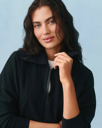 Spanx Airessentials French Rib Half Zip