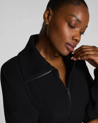 Spanx Airessentials French Rib Half Zip