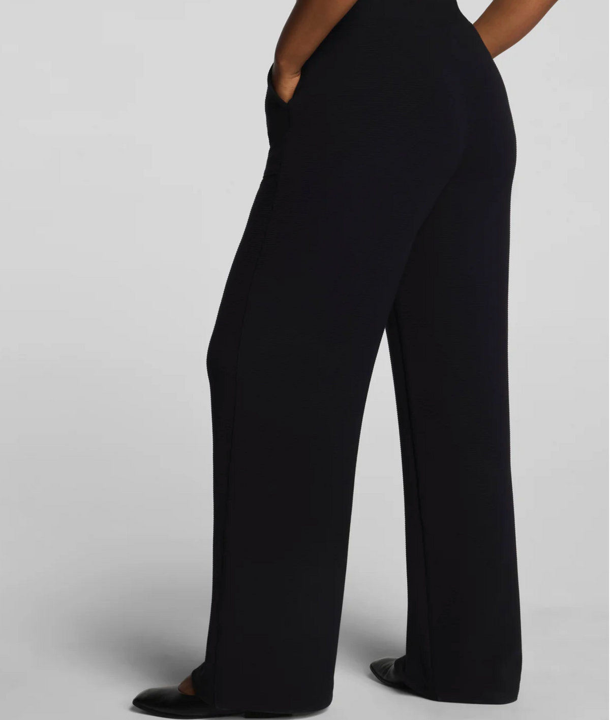 Spanx Airessentials French Rib Wide Leg Pant