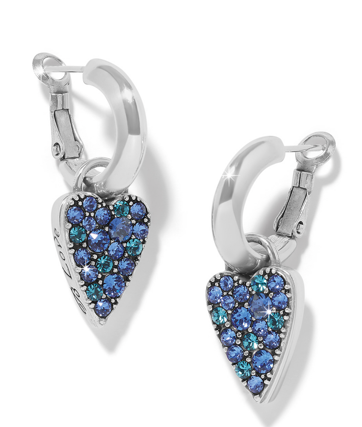 Love Messages B Love Reversible Hoop Earrings