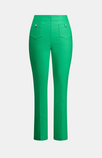 Millennium Pull-On Cropped Pants With Patch Pockets