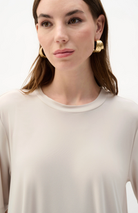 Silky Knit Trapeze Top