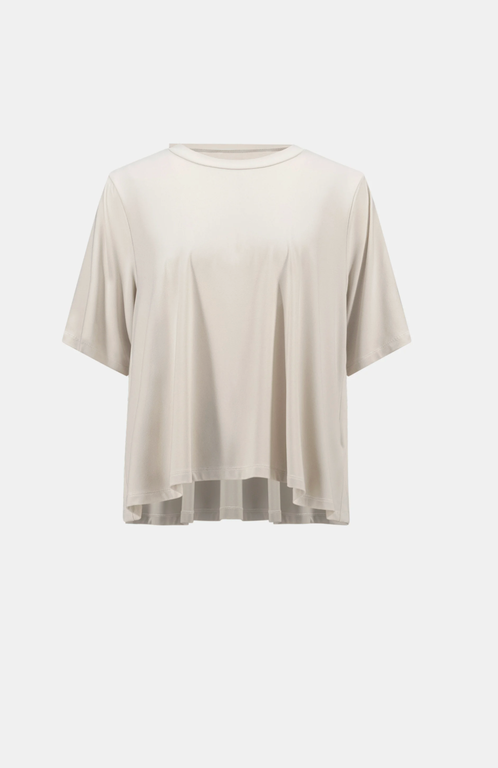 Silky Knit Trapeze Top