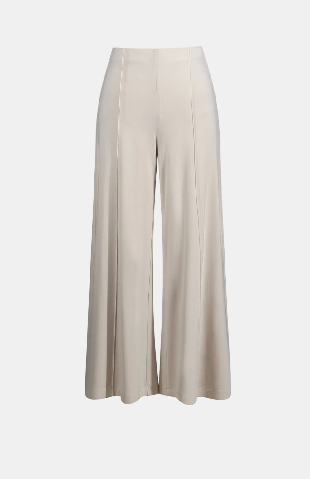 Silky Knit Wide Leg Pull-On Pants