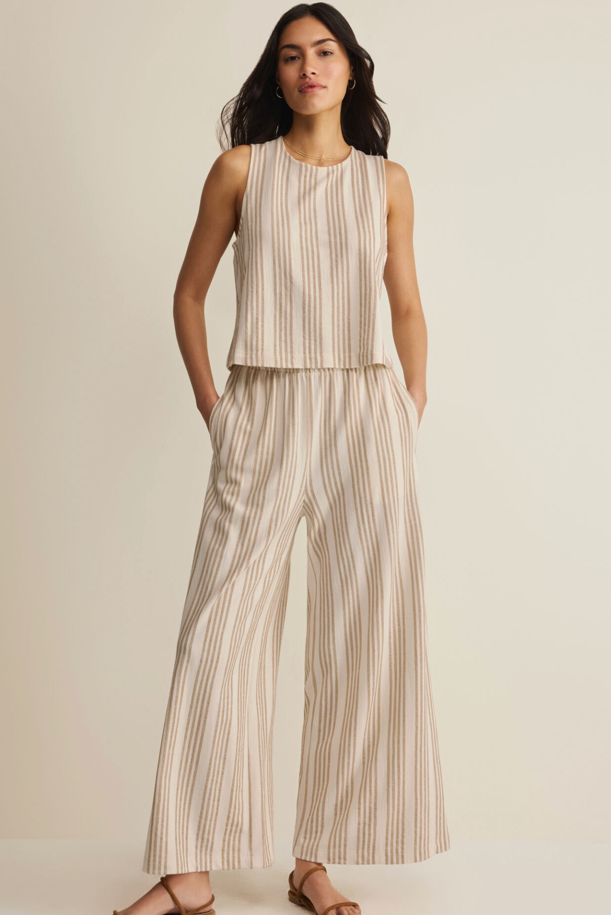 Sloane Knit Striped Tank Top