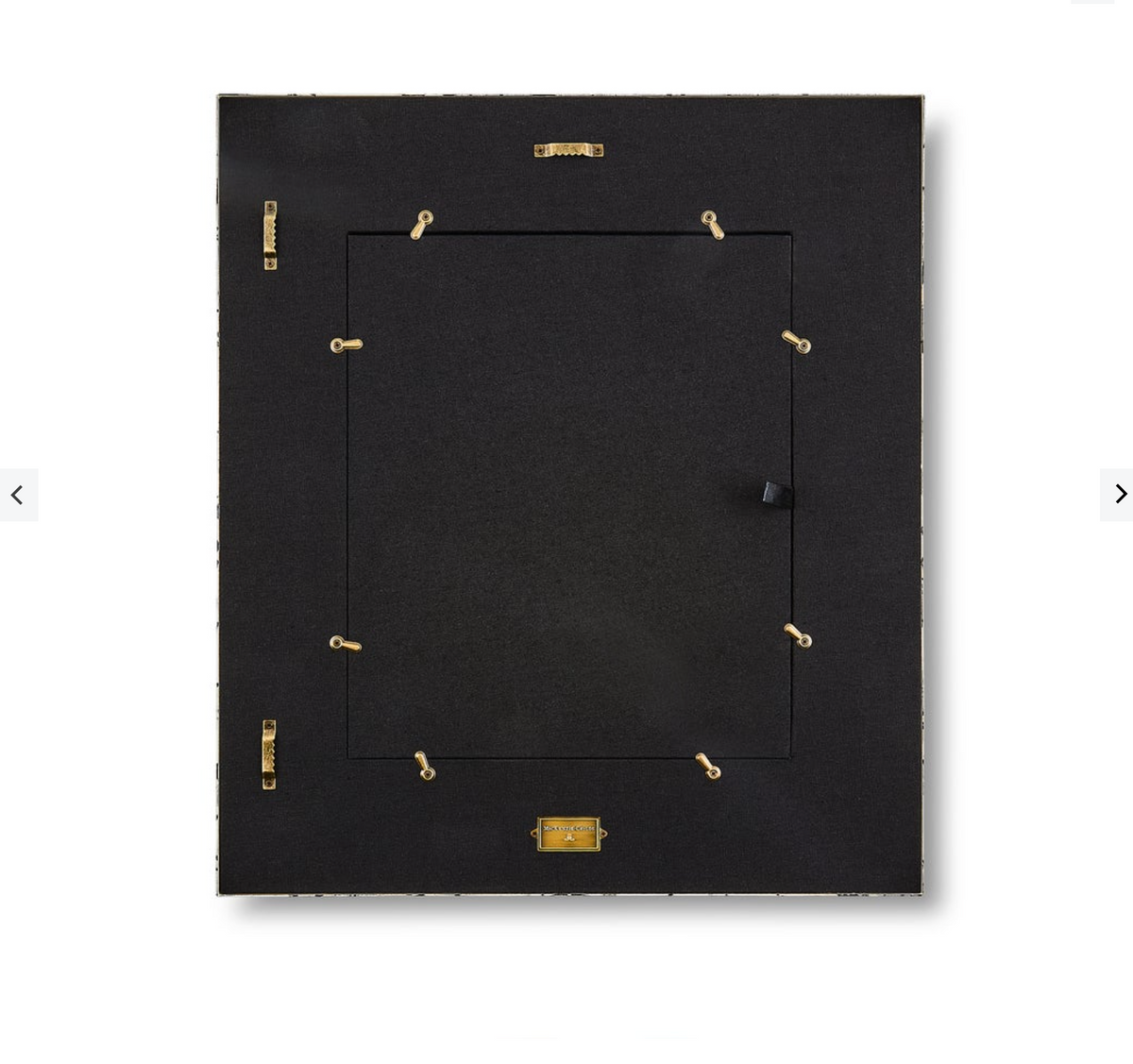 Courtly Check Enamel Wall Mirror
