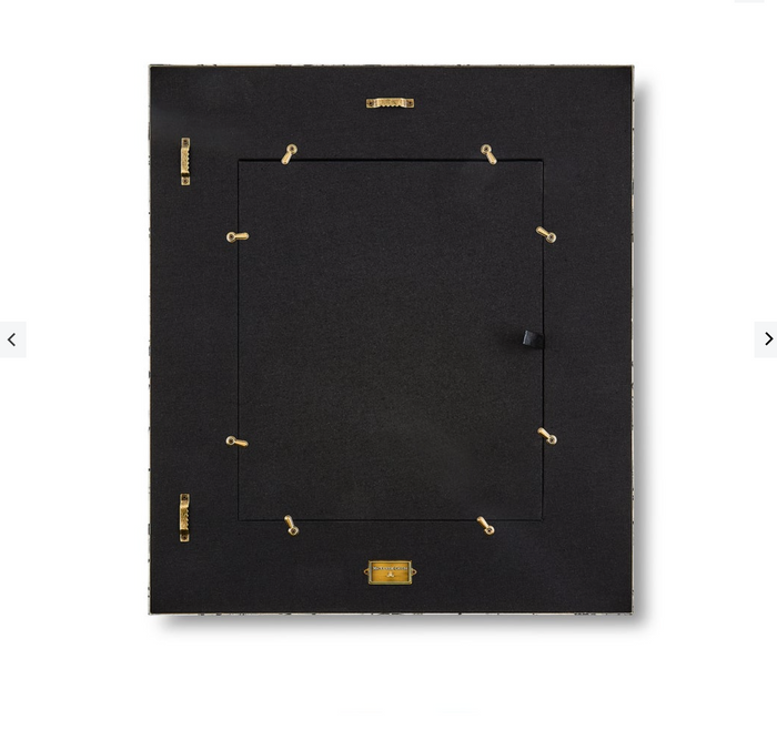 Courtly Check Enamel Wall Mirror