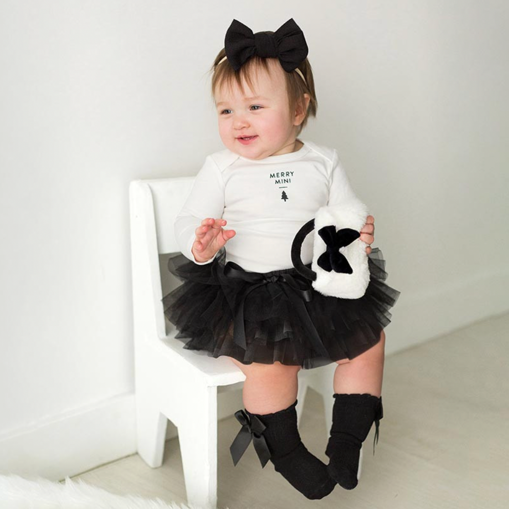 Headband & Socks Set - Black