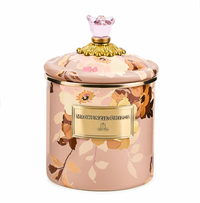 Wild Rose Mauve Small Canister