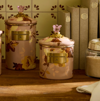 Wild Rose Mauve Small Canister