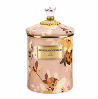 Wild Rose Mauve Medium Canister