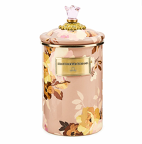 Wild Rose Mauve Large Canister