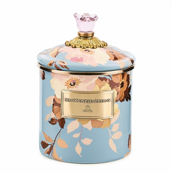 Wild Rose Slate Small Canister