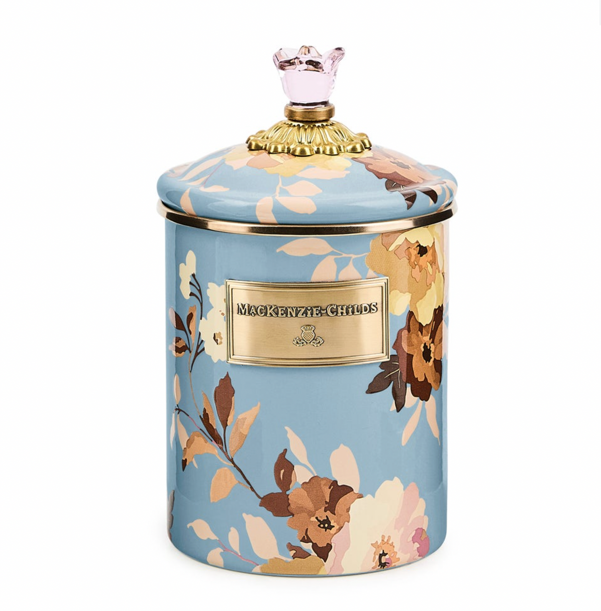 Wild Rose Slate Medium Canister